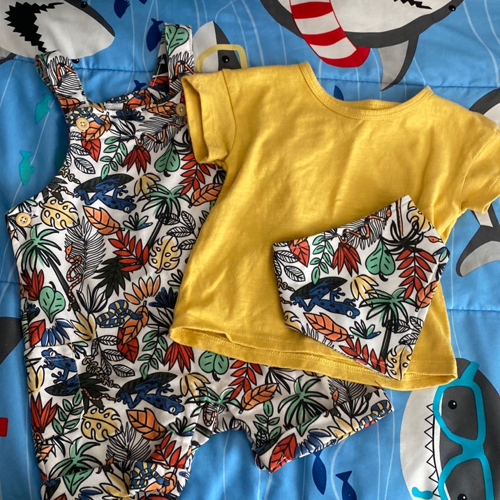 Matching Set / Overalls / Bib